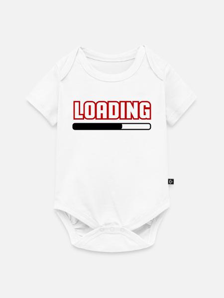 loading - Baby Premium Kurzarmbody - Weiß