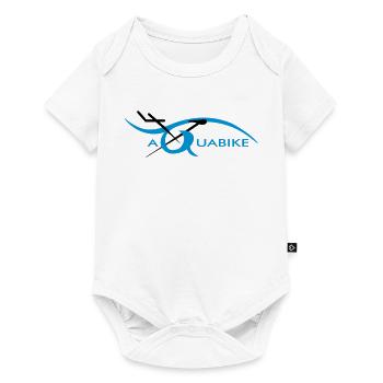 aquabike - Body à manches courtes Premium Bébé - blanc - Devant