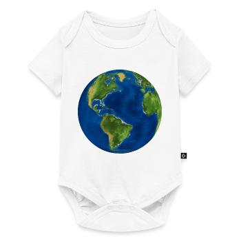 globe - Body à manches courtes Premium Bébé - blanc - Devant