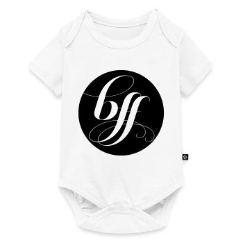 BFF design - Baby Premium short-sleeve bodysuit - white - Front