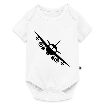 Avion - Fly - Body à manches courtes Premium Bébé - blanc - Devant