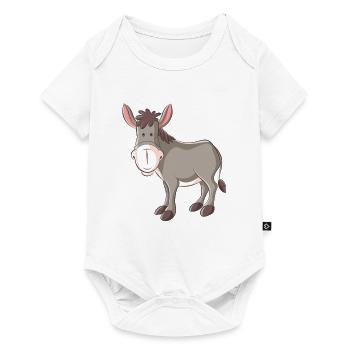 ass - Baby Premium short-sleeve bodysuit - white - Front
