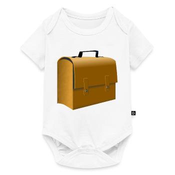 backpack suitcase backpack bag briefcase110 - Baby Premium short-sleeve bodysuit - white - Front