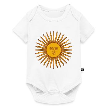 soleil - Body à manches courtes Premium Bébé - blanc - Devant