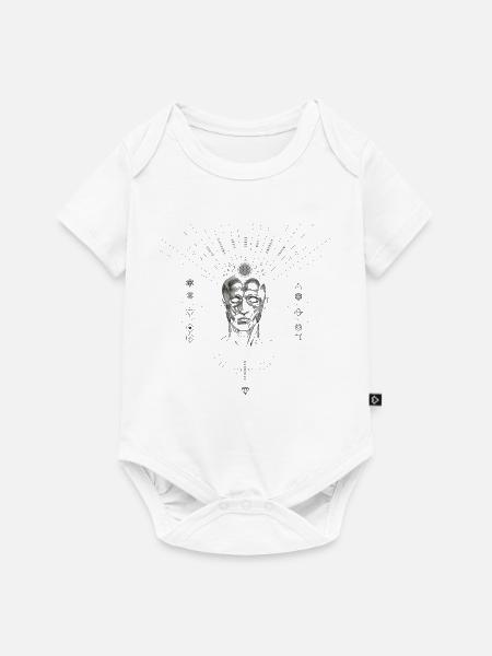 Head 2 - Baby Premium Kurzarmbody - Weiß