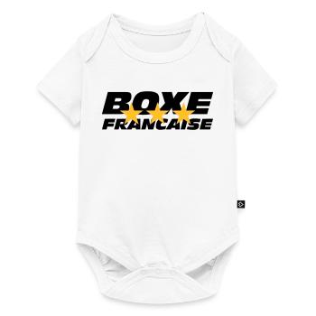 Boxe Francaise - Body à manches courtes Premium Bébé - blanc - Devant