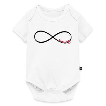 Infinity Sign Family Gift Love - Baby Premium short-sleeve bodysuit - white - Front