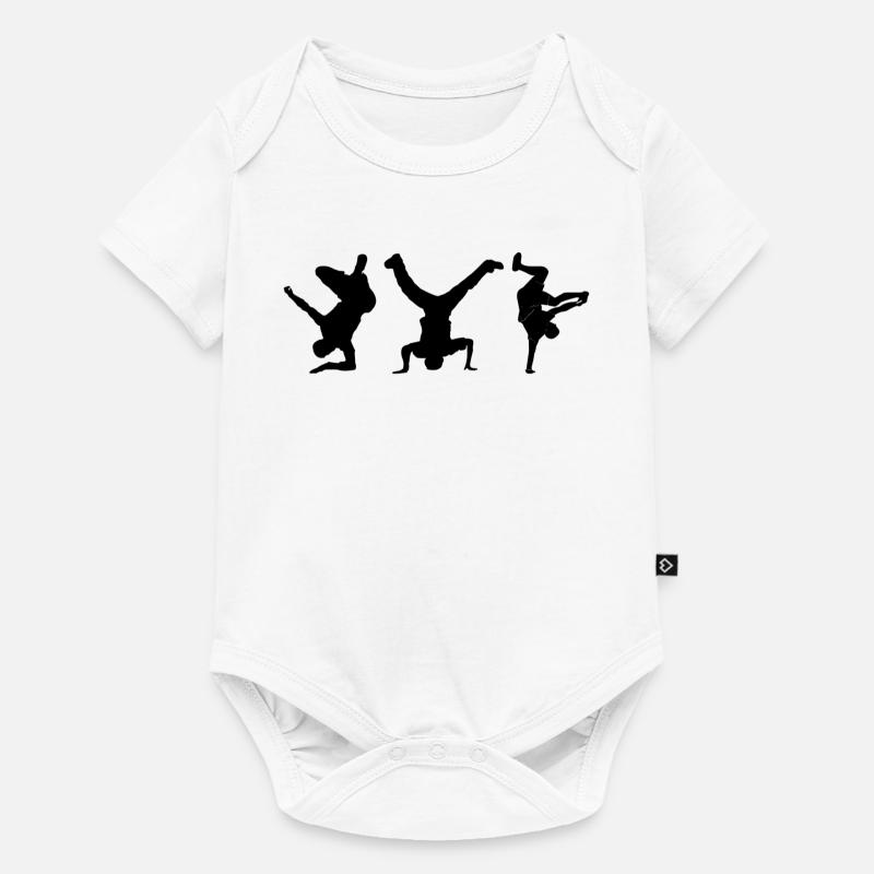 Breakdance - Body à manches courtes Premium Bébé - blanc