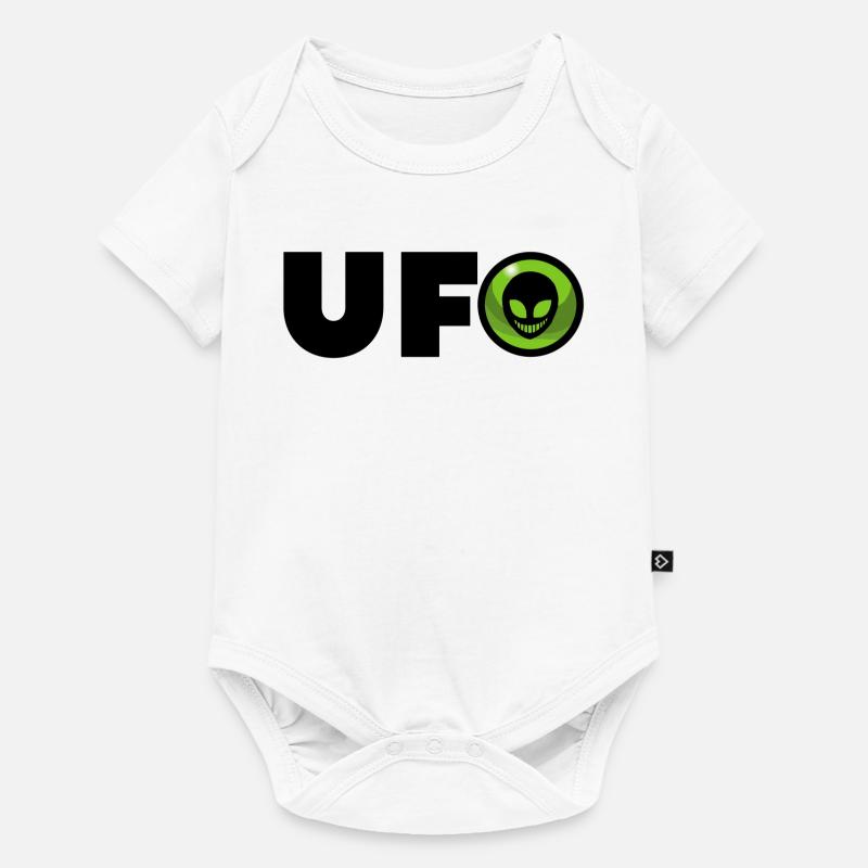 Logo extraterrestre alien - Body à manches courtes Premium Bébé - blanc
