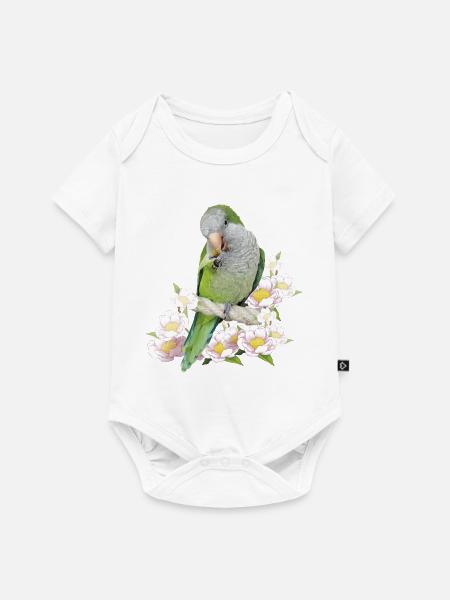 Argentinischer Sittich - Baby Premium Kurzarmbody - Weiß