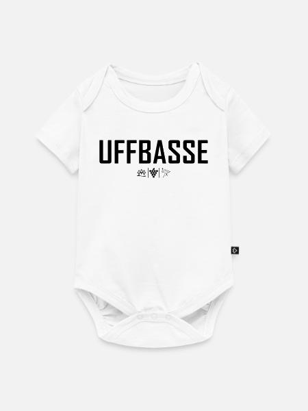 Uffbasse - Baby Premium Kurzarmbody - Weiß