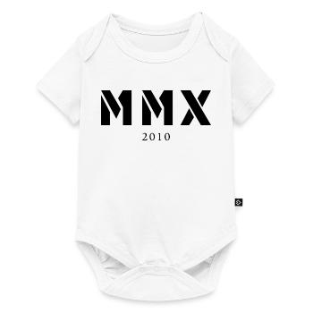 Roman numeral year of birth Made in 2010 - Baby Premium short-sleeve bodysuit - white - Front
