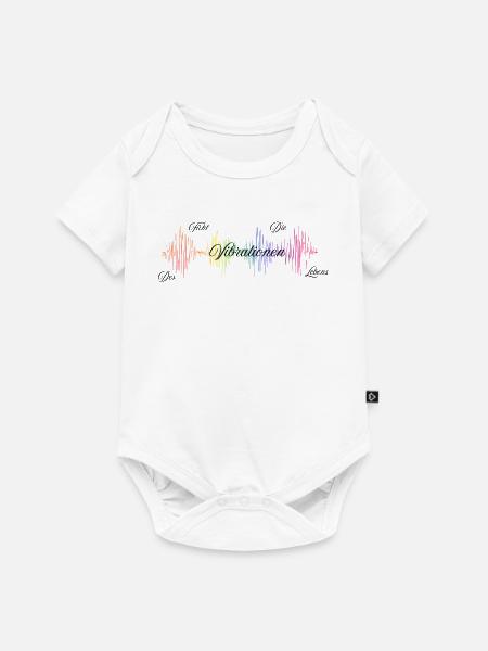 Vibration - Baby Premium Kurzarmbody - Weiß