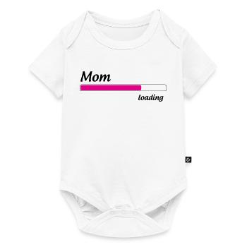 Maman loading... Please Wait - Future Mère - Body à manches courtes Premium Bébé - blanc - Devant