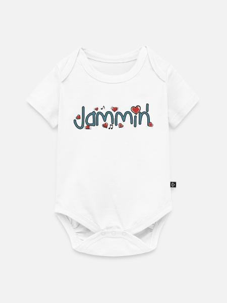 Jammin' - Baby Premium Kurzarmbody - Weiß