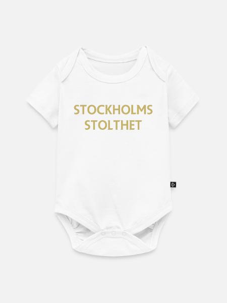 Stockholmer Stolz - Baby Premium Kurzarmbody - Weiß