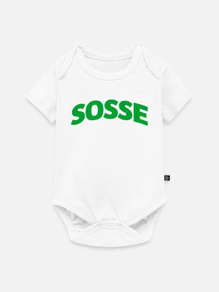 Sosse für immer - Baby Premium Kurzarmbody - Weiß