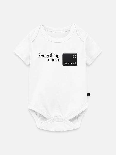 Alles unter Kommando - Baby Premium Kurzarmbody - Weiß
