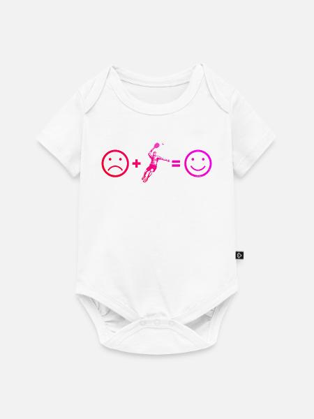 Coole Padel Inspiration - Baby Premium Kurzarmbody - Weiß