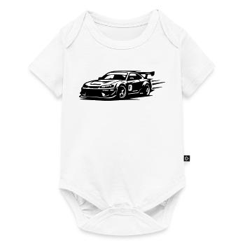 Car Racing Car - Baby Premium short-sleeve bodysuit - white - Front
