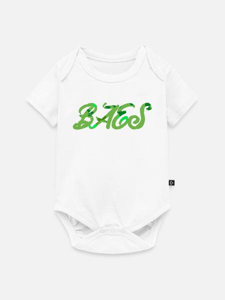 Baes Vorname - Baby Premium Kurzarmbody - Weiß