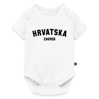 ZAGREB Hrvatska - Kroatien - Croatia - Baby Premium short-sleeve bodysuit - white - Front