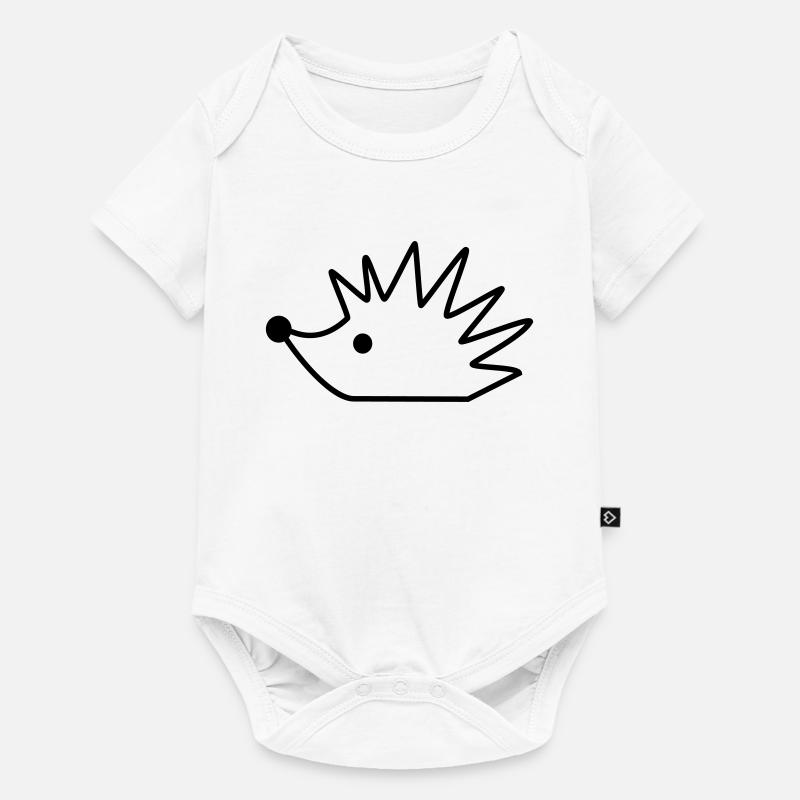 igel - Baby Premium Kurzarmbody - Weiß
