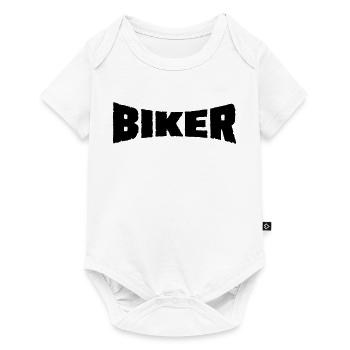 6061912 121603076 bikers - Baby Premium short-sleeve bodysuit - white - Front