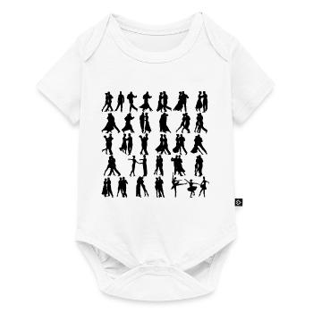 danse - Body à manches courtes Premium Bébé - blanc - Devant