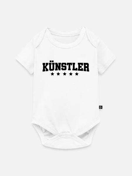 Kuenstler - Baby Premium Kurzarmbody - Weiß