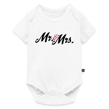 wedding - Baby Premium short-sleeve bodysuit - white - Front