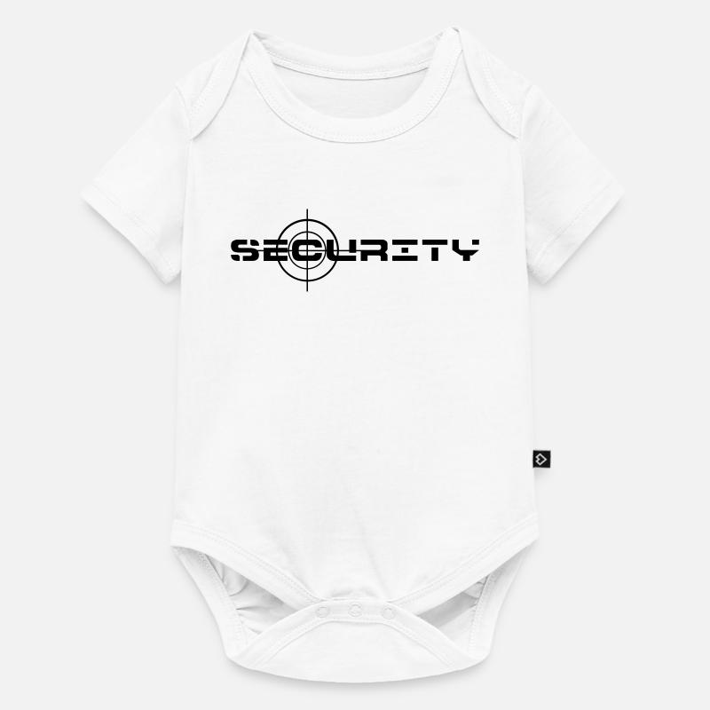 Sécurité, sécurité, protection de la propriété - Body à manches courtes Premium Bébé - blanc