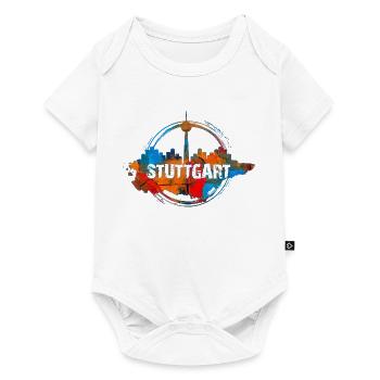 Stuttgart Color - Baby Premium short-sleeve bodysuit - white - Front