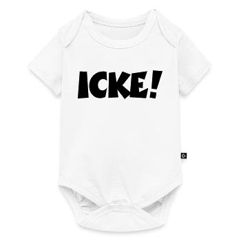 Lustige Berlinsprüche: ICKE! - Baby Premium Kurzarmbody - Weiß - Vorne