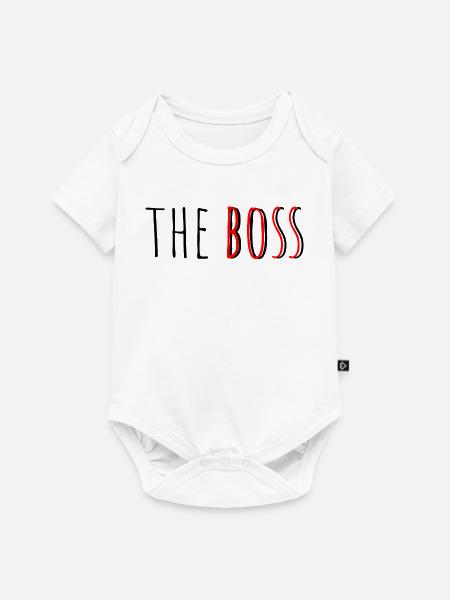 Jester Design Professioneller Ausdruck - Baby Premium Kurzarmbody - Weiß