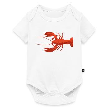 lobster - Baby Premium short-sleeve bodysuit - white - Front