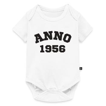 Anno 1956 Birthday Year of birth - Baby Premium short-sleeve bodysuit - white - Front