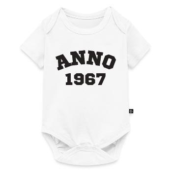 Anno 1967 Birthday Year of birth - Baby Premium short-sleeve bodysuit - white - Front