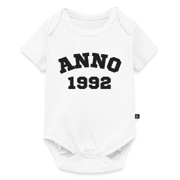Anno 1992 Birthday Year of birth - Baby Premium short-sleeve bodysuit - white - Front