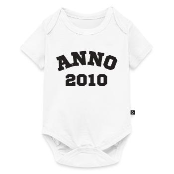 Anno 2010 Birthday Year of birth - Baby Premium short-sleeve bodysuit - white - Front