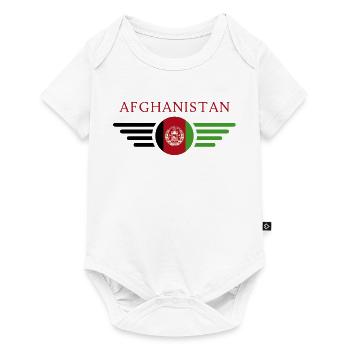 I Love Afghanistan, Elegance Style Design T-Shirt - Baby Premium short-sleeve bodysuit - white - Front