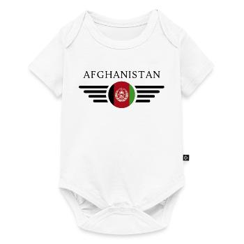 I Love Afghanistan, Elegance Style Design T-Shirt - Baby Premium short-sleeve bodysuit - white - Front