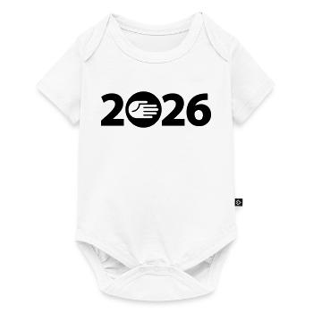 Bonjour, amitié 2026 - Body à manches courtes Premium Bébé - blanc - Devant