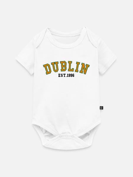 Dublin gegründet 1996 - Baby Premium Kurzarmbody - Weiß