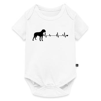 Dog - Baby Premium short-sleeve bodysuit - white - Front