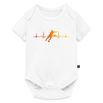 Pickleball Match Design for Pickleball Player Fans - Baby Premium short-sleeve bodysuit - white - Front