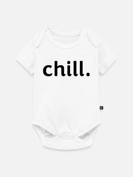 chill. - Baby Premium Kurzarmbody - Weiß