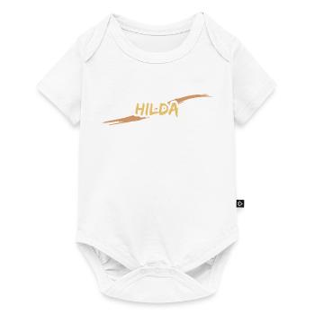 Cadeau à Hilda - Body à manches courtes Premium Bébé - blanc - Devant