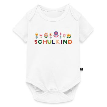 Schulkind  - Baby Premium Kurzarmbody - Weiß - Vorne