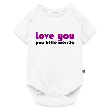T’aime, un vrai type audacieux - Body à manches courtes Premium Bébé - blanc - Devant